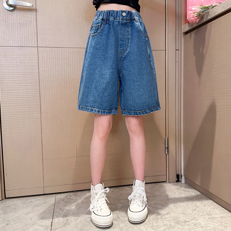 24HA123.05 - SHORT DENIM BÉ GÁI