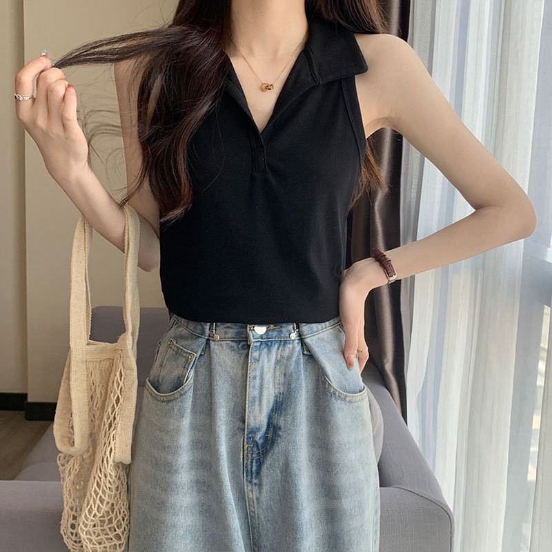 24HH143.03 - ÁO NỮ CỔ BẺ