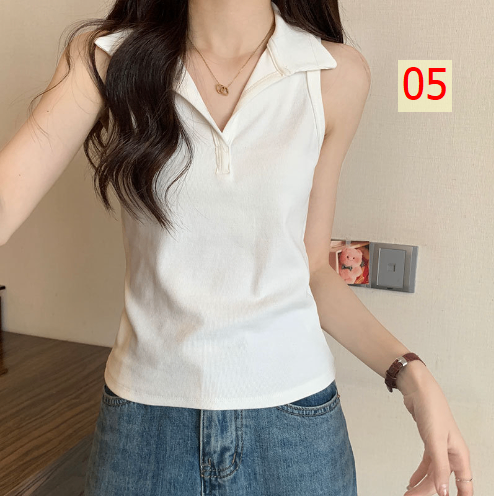 24HH143.03 - ÁO NỮ CỔ BẺ