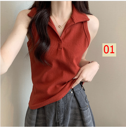24HH143.03 - ÁO NỮ CỔ BẺ