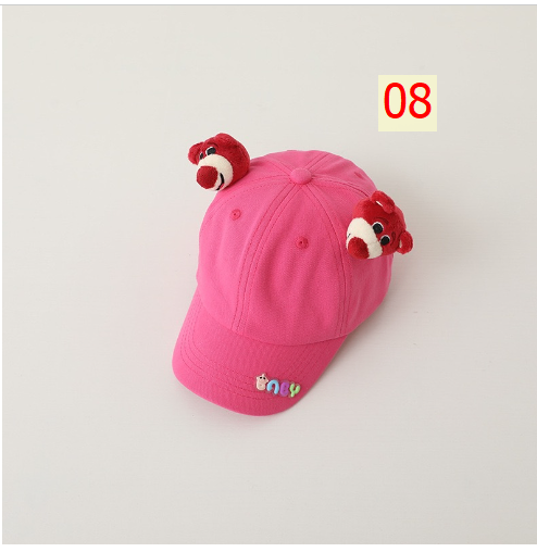 24HA153.07 - MŨ GẤU HỒNG BABY