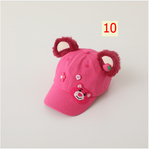 24HA153.07 - MŨ GẤU HỒNG BABY