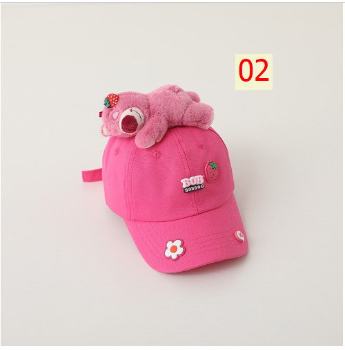 24HA153.07 - MŨ GẤU HỒNG BABY