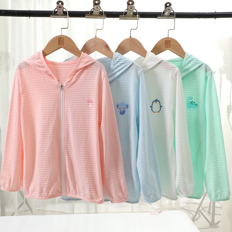 24HA154.03 - ÁO NẮNG SỢI TRE MAMDADKIDS