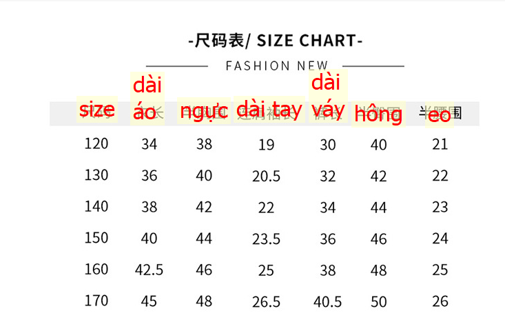 24HH163.11 - SET VÁY LOANG CÁ TÍNH SIZE ĐẠI BÉ GÁI