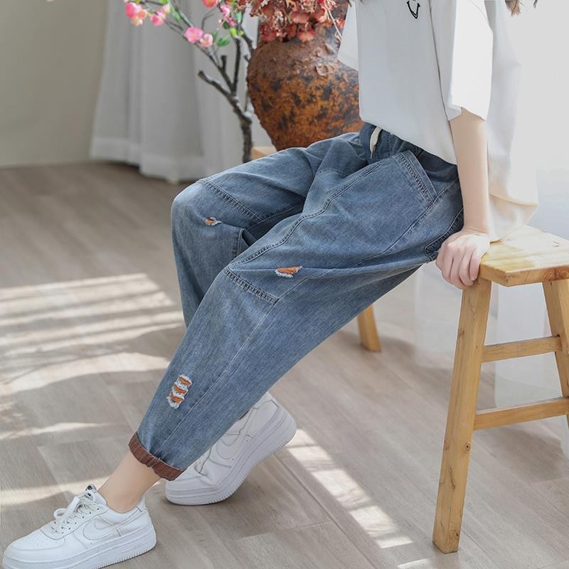 24HH163.05- ☸️BAGGY JEAN THỤNG