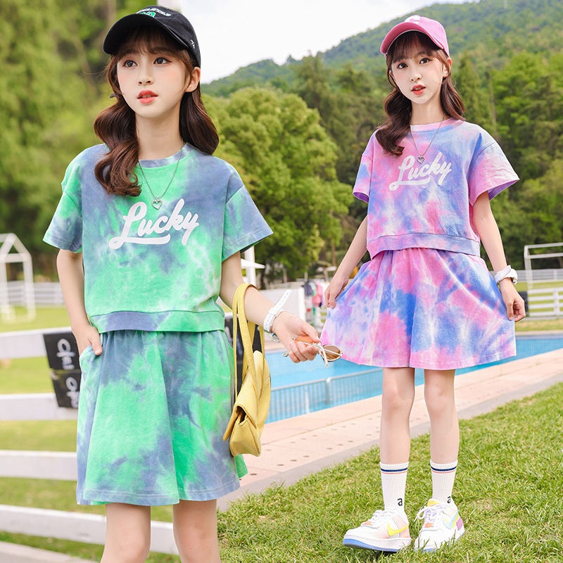 24HH163.11 - SET VÁY LOANG CÁ TÍNH SIZE ĐẠI BÉ GÁI