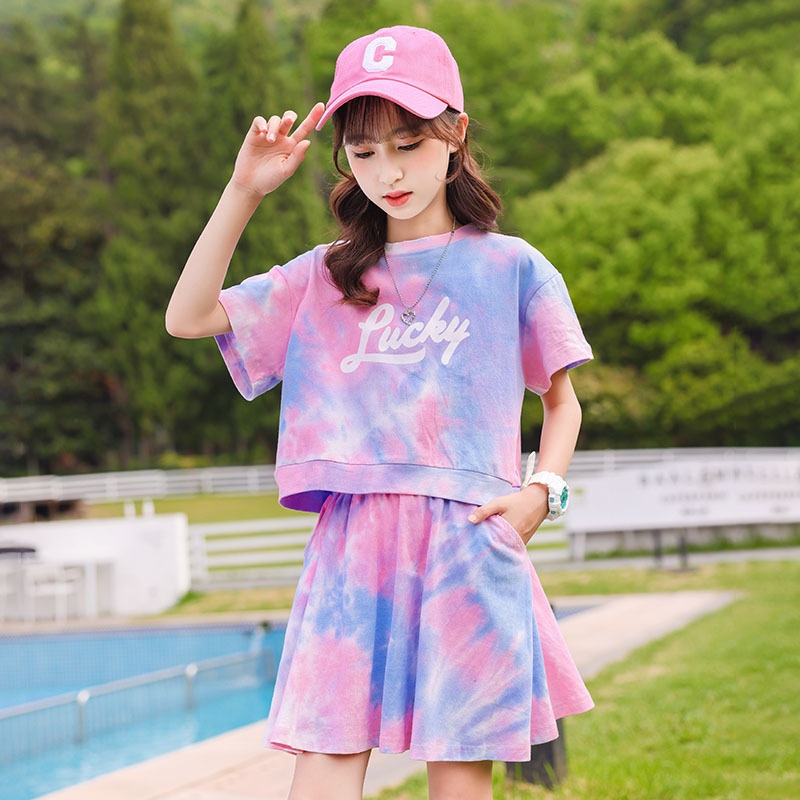 24HH163.11 - SET VÁY LOANG CÁ TÍNH SIZE ĐẠI BÉ GÁI