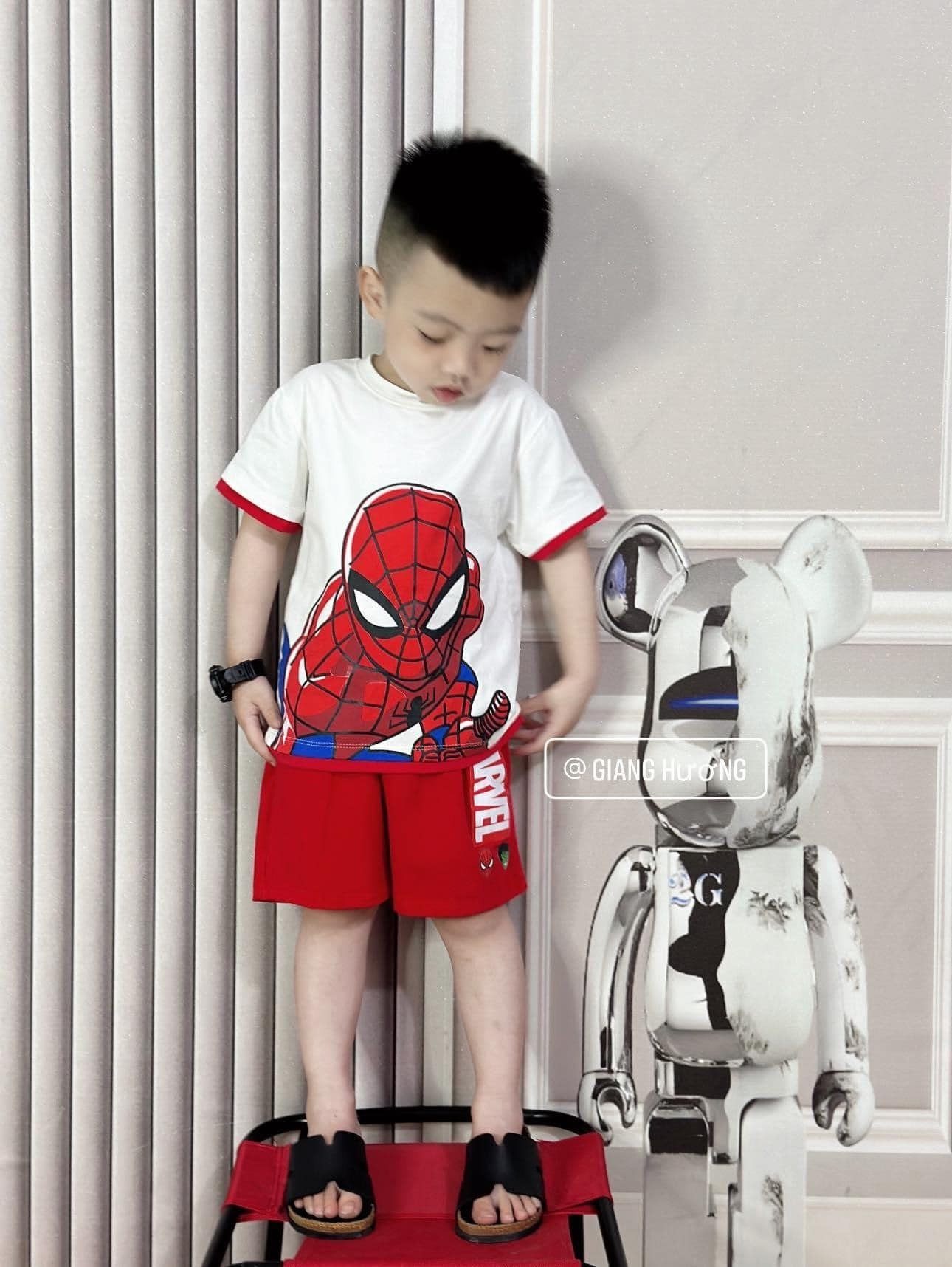 24HAVN01.153 - BỘ SIÊU NHÂN NHỆN MARVAL BÉ TRAI