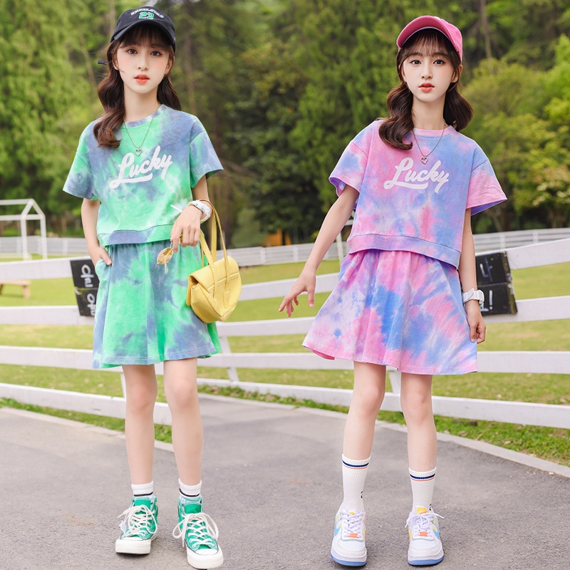 24HH163.11 - SET VÁY LOANG CÁ TÍNH SIZE ĐẠI BÉ GÁI