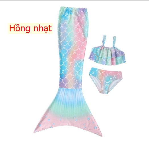 24HA163.01 - SET ĐỒ BƠI NÀNG TIÊN CÁ CHO BÉ