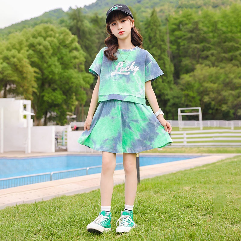 24HH163.11 - SET VÁY LOANG CÁ TÍNH SIZE ĐẠI BÉ GÁI