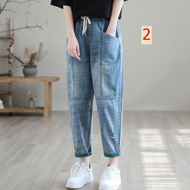 24HH163.05- ☸️BAGGY JEAN THỤNG