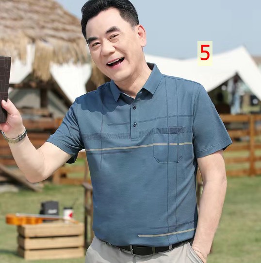 24HH173.10- ÁO POLO TRUNG NIÊN