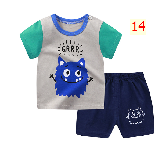 24HA173.03 - BỘ COTTON MẶC NHÀ CHO BÉ