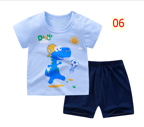 24HA173.03 - BỘ COTTON MẶC NHÀ CHO BÉ