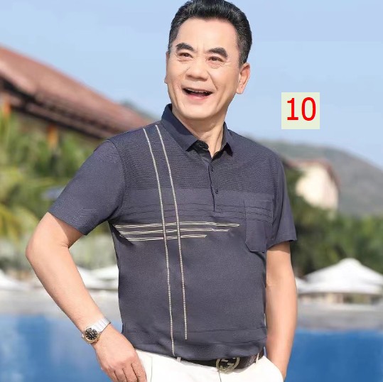 24HH173.10- ÁO POLO TRUNG NIÊN