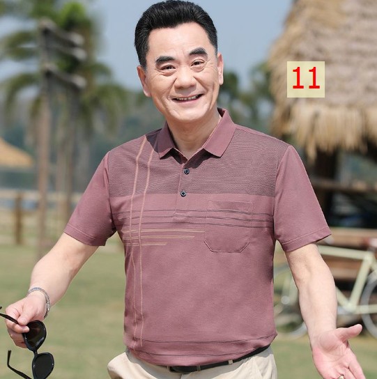 24HH173.10- ÁO POLO TRUNG NIÊN