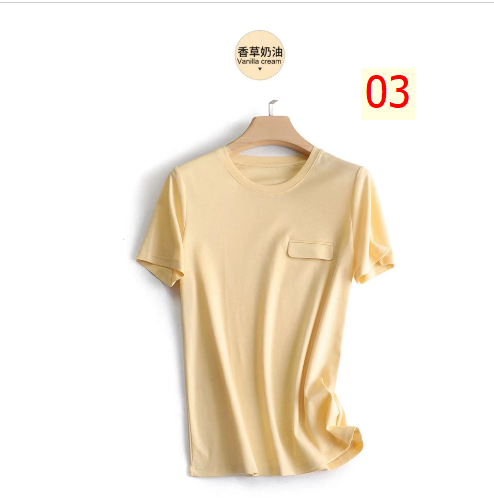 24HH183.04 - ÁO PHÔNG CỔ TRÒN TENCEL