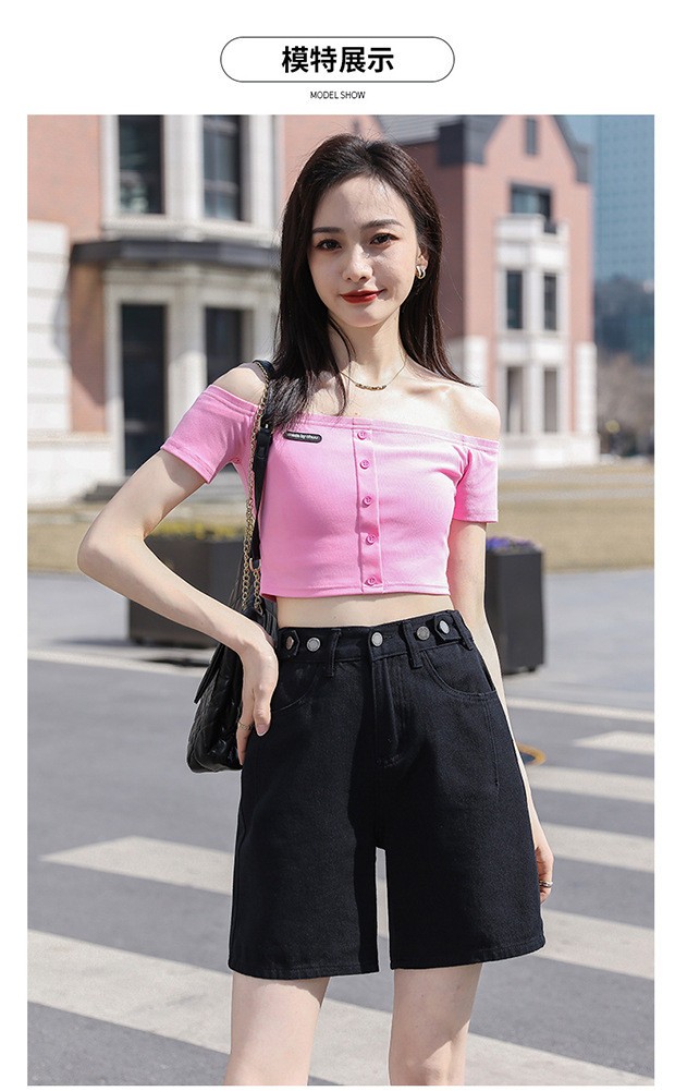 24HH193.03- QUẦN SHORT DENIM HOT HIT