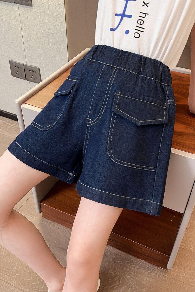 24HH193.12- QUẦN SHORT JEAN LỬNG BÉ GÁI SZ ĐẠI