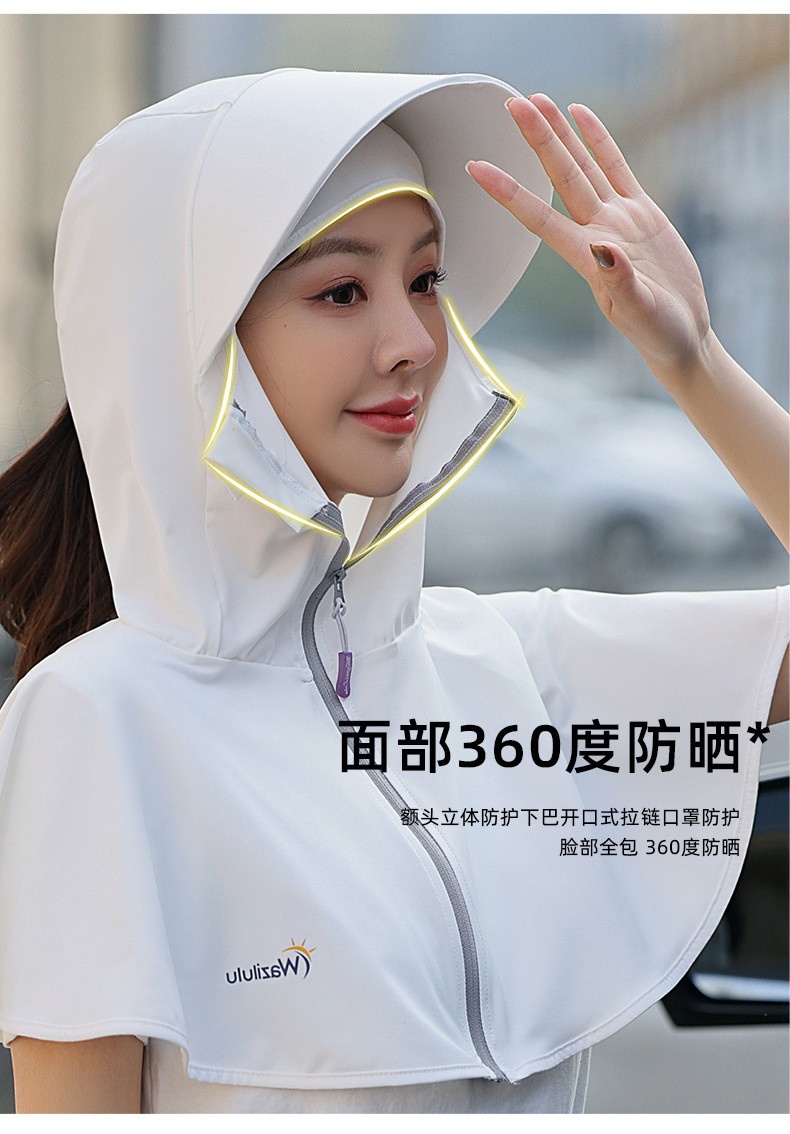 24HH193.06- SET MŨ TÍCH HỢP KHẨU TRANG + GĂNG TAY DÀI CHỐNG TIA UV