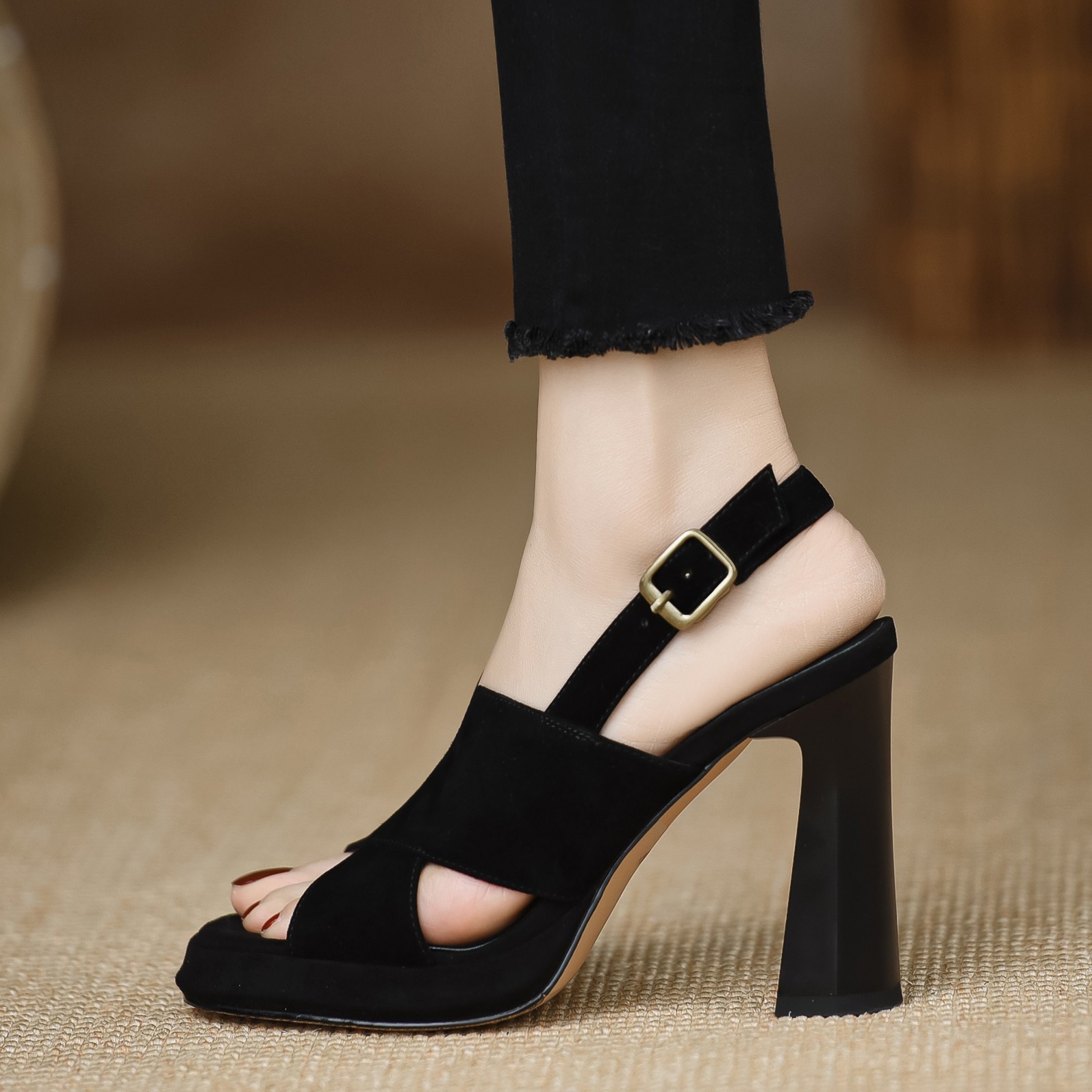 24HH203.02- ‼️‼️‼️ SANDAL CAO GÓT 8CM