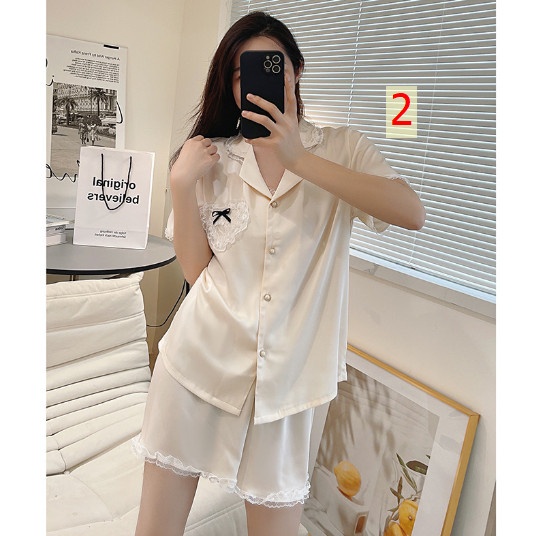 24HH203.06- BỘ LỤA NƠ TRÁI TIM