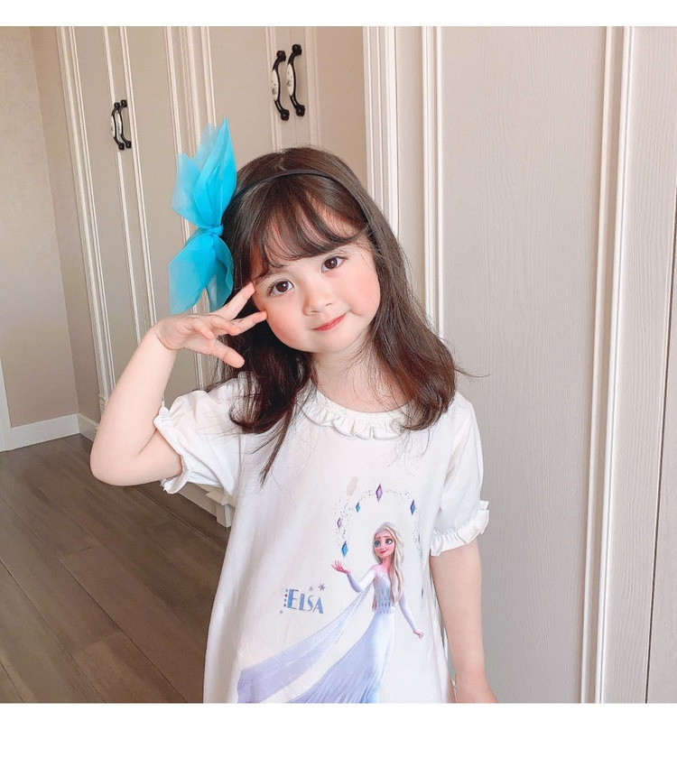 24HH84.01 - VÁY MẶC NHÀ ELSA BÉ GÁI