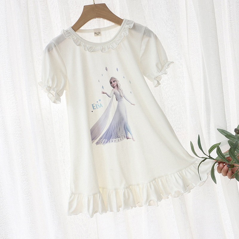 24HH84.01 - VÁY MẶC NHÀ ELSA BÉ GÁI