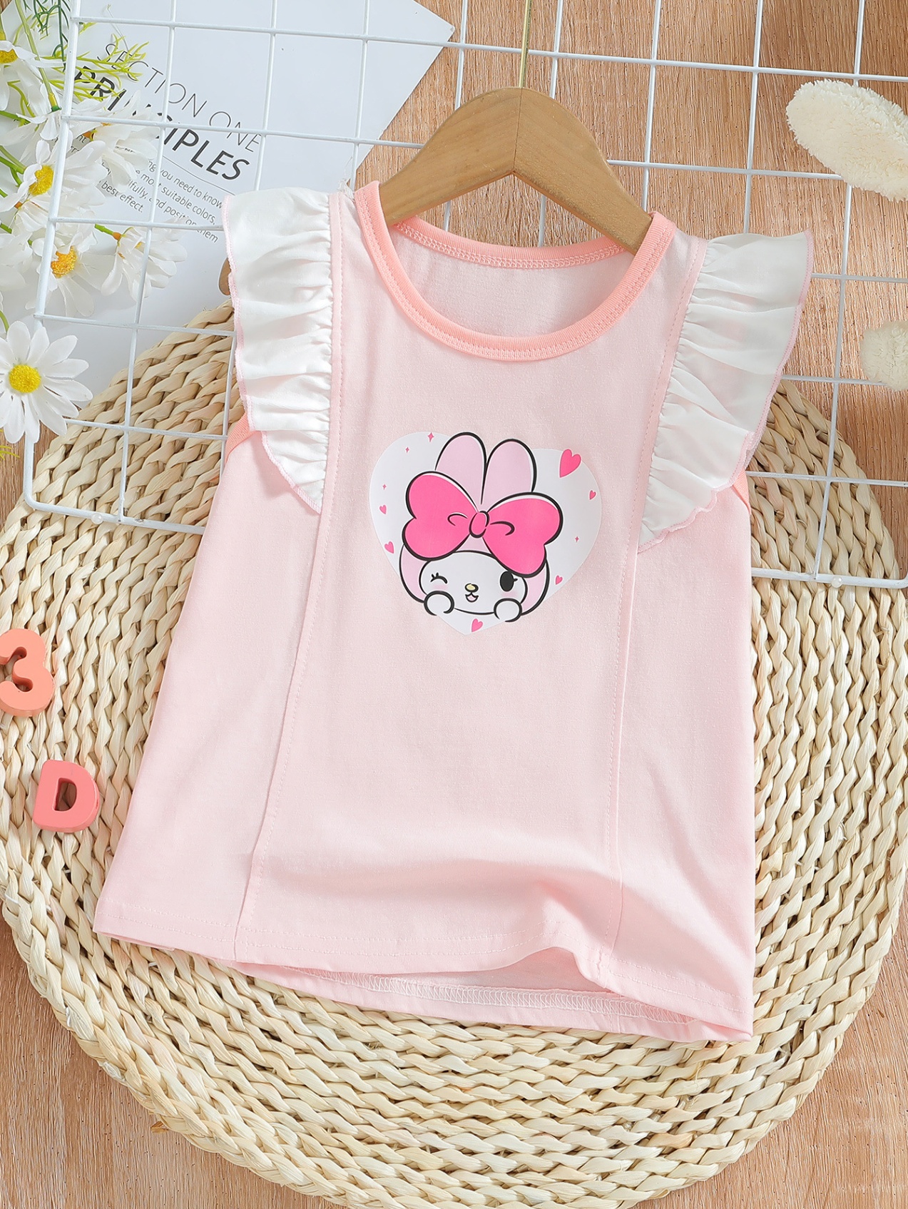 24HH213.02 - SET ÁO + CHÂN VÁY BỒNG XOÈ BÉ GÁI