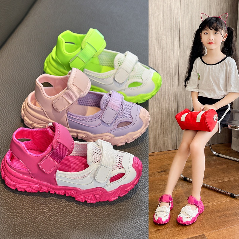 24HA213.06 - SANDAL PHỐI MÀU CHO BÉ