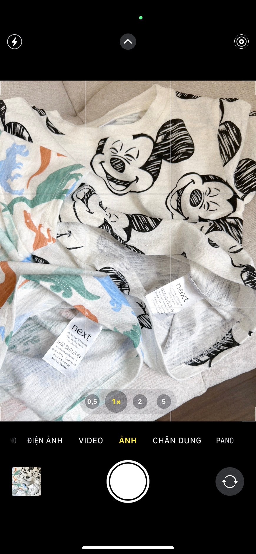 24HAVN01.213 - SÉT 2 BỘ COTTON XƯỚC NEXT CHO BÉ