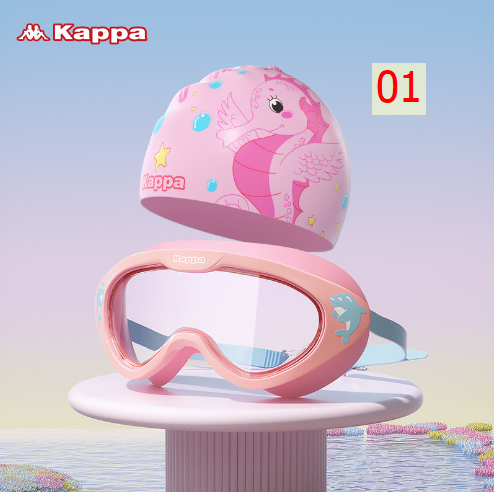 24HA223.01 - MŨ KÈM KÍNH BƠI CHÍNH HÃNG KAPPA CHO BÉ