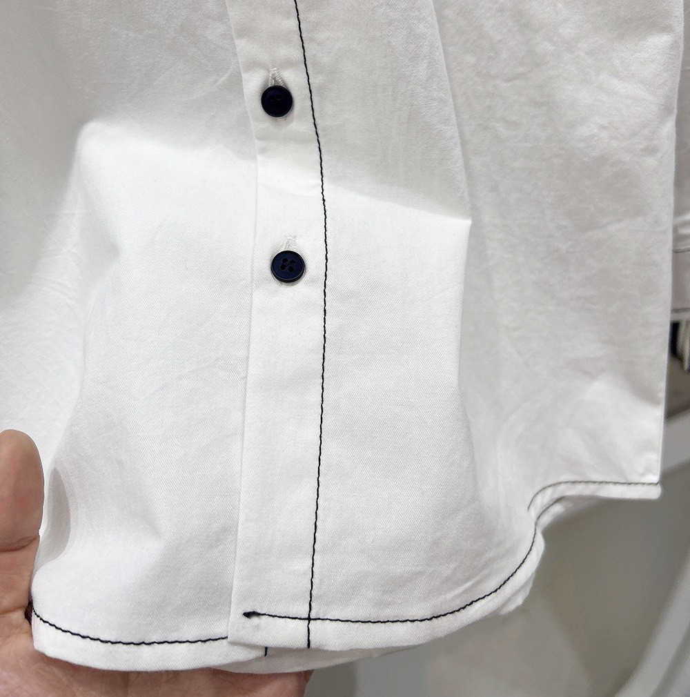 24HH223.16 -ÁO SƠ MI PHỐI BÉ TRAI HÃNG KACADY