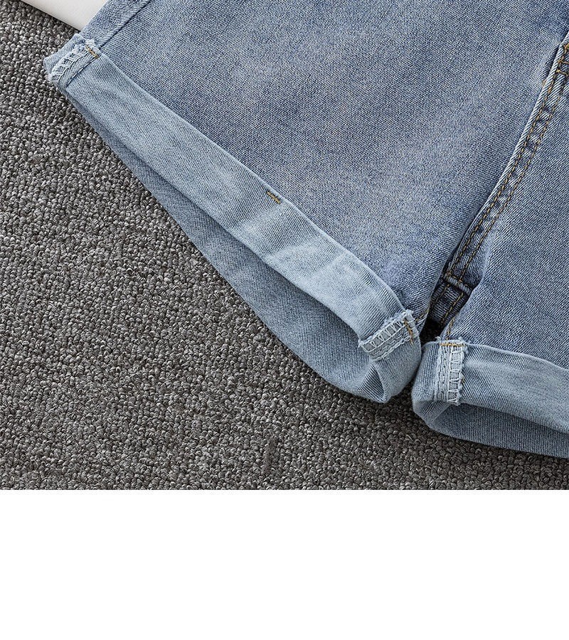 24HH223.15- 🅾️QUẦN SHORT JEAN CẠP CAO NỮ