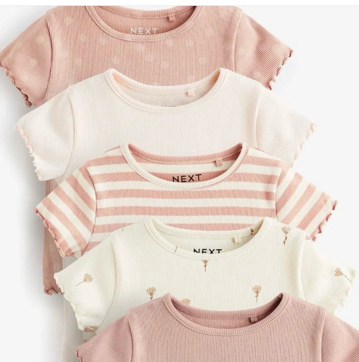 24HAVN01.223 - SÉT 3 BỘ TĂM VINTAGE COVER NEXT BÉ GÁI