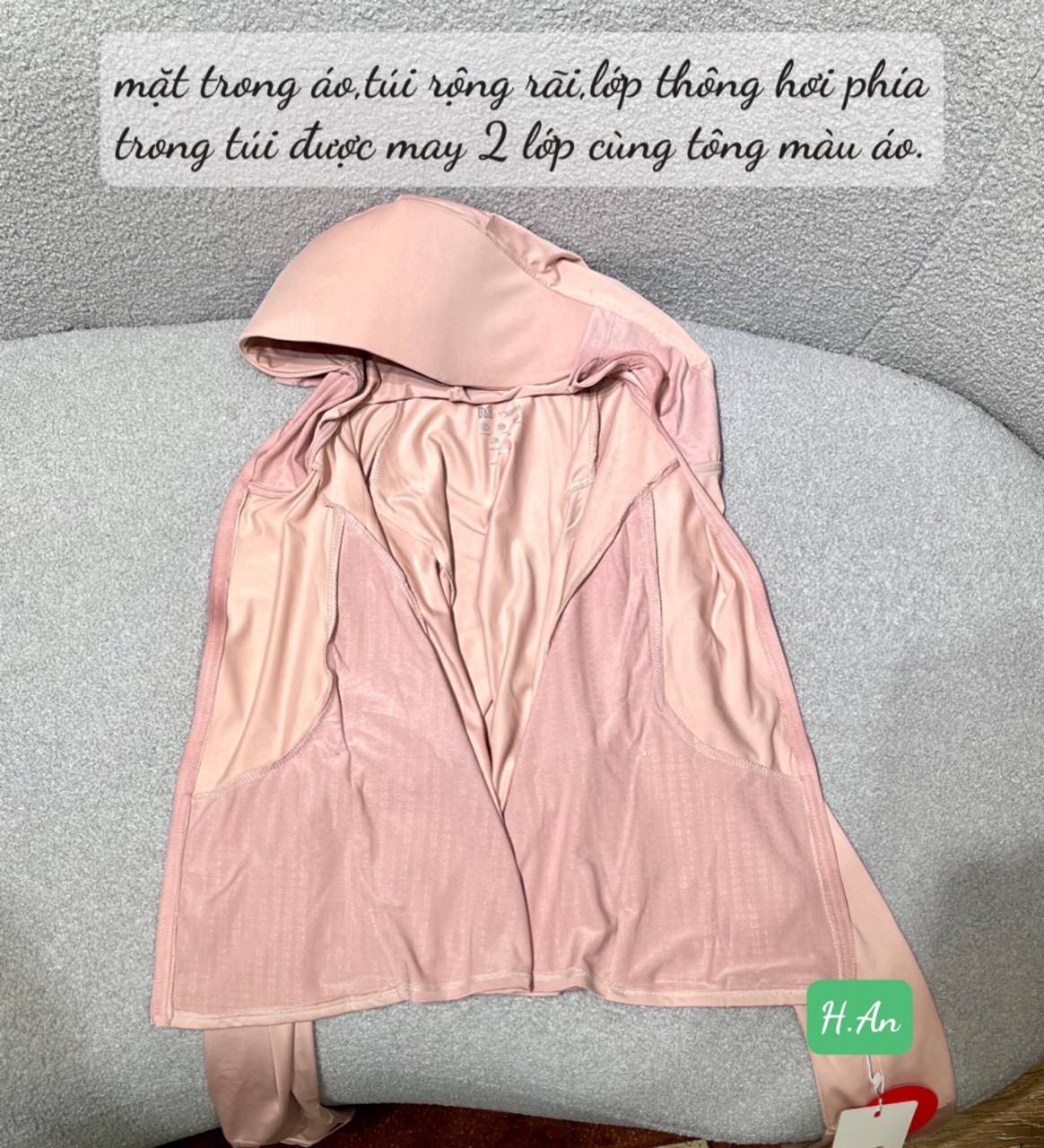 24HAVN06.223 - ÁO CHỐNG NẮNG MORRIS CÁNH DƠI
