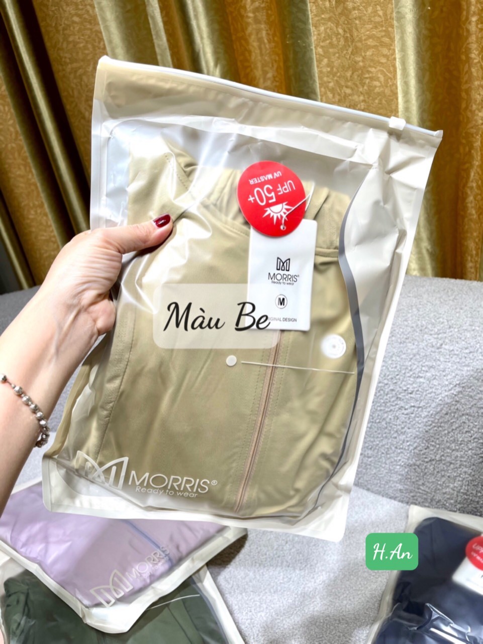 24HAVN06.223 - ÁO CHỐNG NẮNG MORRIS CÁNH DƠI