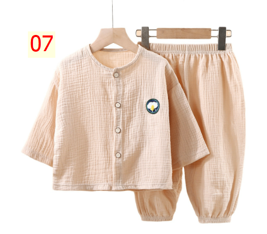 24HA233.08 - BỘ DÀI TAY ĐIỀU HOÀ XÔ MUSLIN