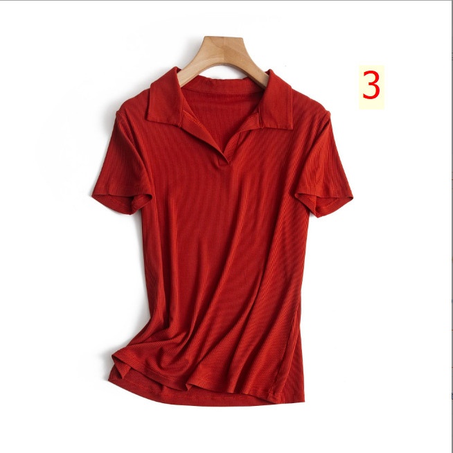 24HH233.02 - 🌈 ÁO CỘC POLO NỮ