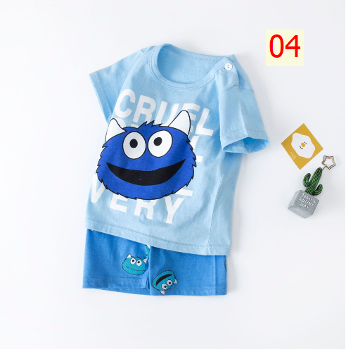 24HA233.06 - SET 2 BỘ COTTON CỘC TAY MẶC NHÀ