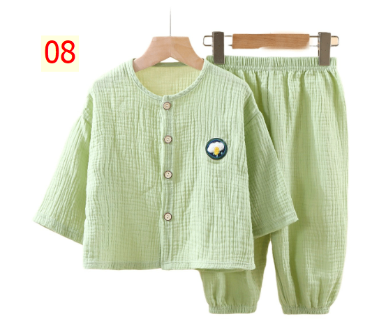 24HA233.08 - BỘ DÀI TAY ĐIỀU HOÀ XÔ MUSLIN