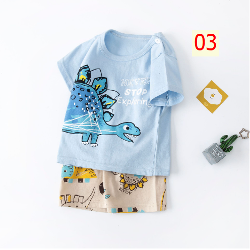 24HA233.06 - SET 2 BỘ COTTON CỘC TAY MẶC NHÀ