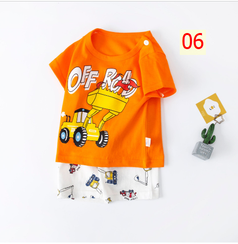 24HA233.06 - SET 2 BỘ COTTON CỘC TAY MẶC NHÀ