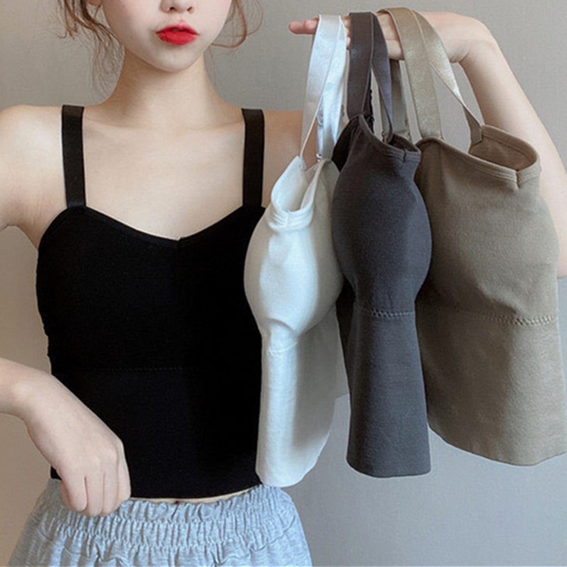 24HA243.03 - ÁO 2 DÂY CÓ ĐỆM NGỰC