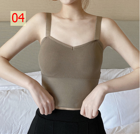 24HA243.03 - ÁO 2 DÂY CÓ ĐỆM NGỰC