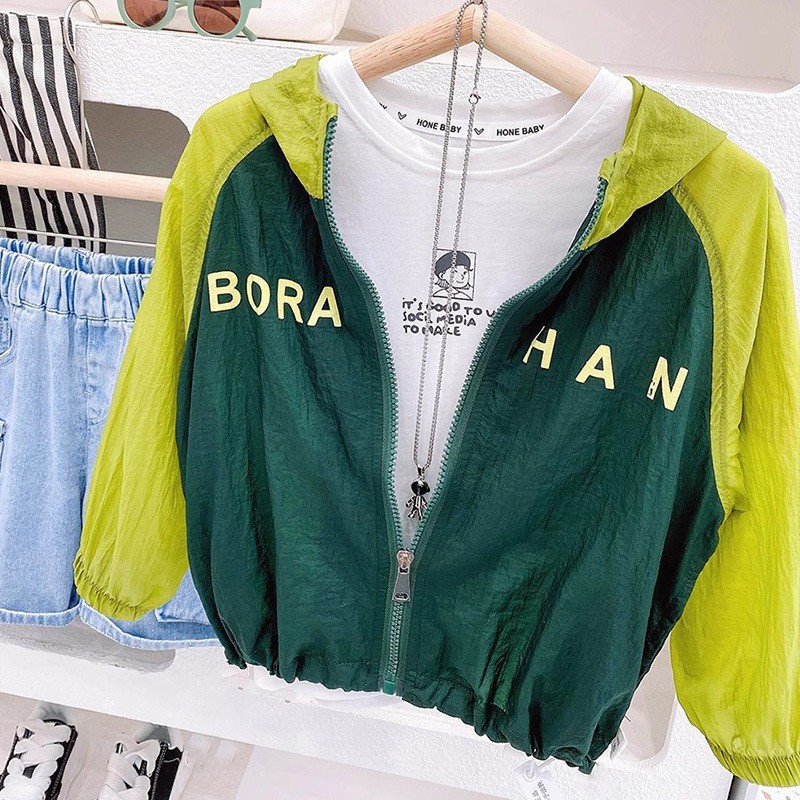24HH243.03 - 🅾️ÁO KHOÁC MỎNG BÉ TRAI - BÉ GÁI