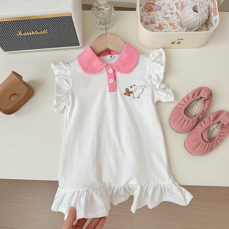 24HH243.07 - ❇️ VÁY POLO CÁNH TIÊN BÉ GÁI…