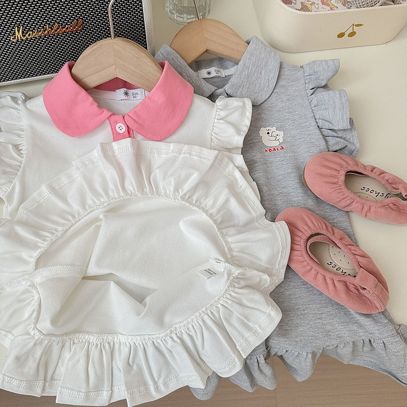24HH243.07 - ❇️ VÁY POLO CÁNH TIÊN BÉ GÁI…